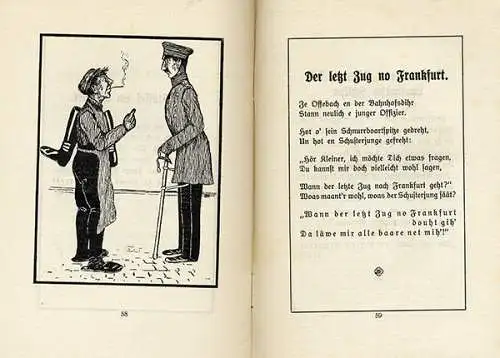 Hessen Nassau Westerwald Adolf Weiß Verse Gedichte Sprache Mundart Bucher 1912