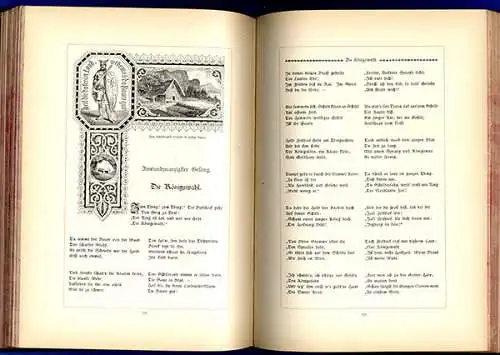 Nordische Helden Sagen Epos Fritiof der Kühne Illustrierte Ausgabe 1887