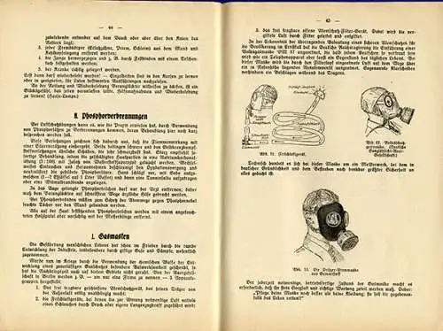 Deutschland Weltkrieg Luftschutz Gasschutz Erste Hilfe Notfall Medzin Buch 1938