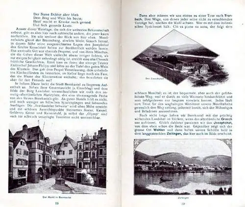 Rhein Pfalz Mosel Eisenbahn Trier Bullay Enkirch Fahrplan Reisebuch 1904