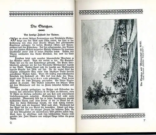 Niedersachsen Göttingen Garte Geismar Reinhausen Weißenborn Heimatbuch 1927