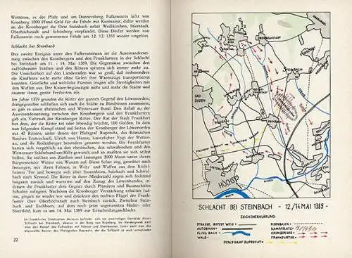 Hessen Taunus Oberursel Steinbach Stadt Geschichte Chronik Heimatbuch 1970