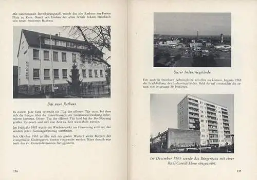 Hessen Taunus Oberursel Steinbach Stadt Geschichte Chronik Heimatbuch 1970