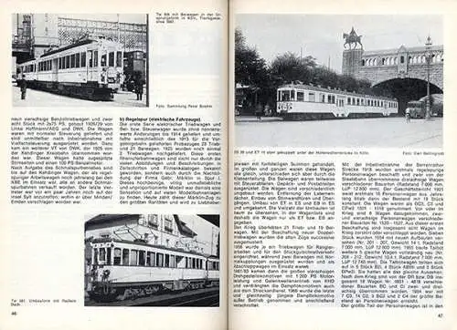 Rhein Köln Bonn Straßenbahn Eisenbahn AG Geschichte Kleinbahn Buch 1971