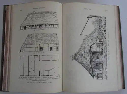 Niedersachsen Braunschweig Landschaft Geschichte Trachten Heimat Volkskunde 1901