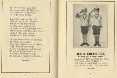 Hessen Nassau Wiesbaden Verse Geschichten in Mundart Rudolf Dietz 4 Bände 1920