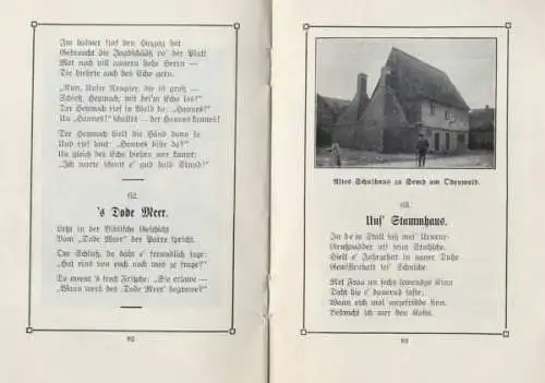 Hessen Nassau Wiesbaden Verse Geschichten in Mundart Rudolf Dietz 4 Bände 1920