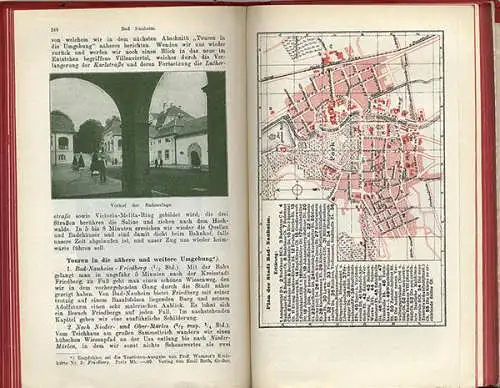 Hessen Main Kinzig Vogelsberg Wetterau Rhön Club Wanderbuch 1902