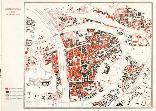 Bayern Franken Würzburg Krieg Zerstörung Wiederaufbau Stadt Geschichte  1946