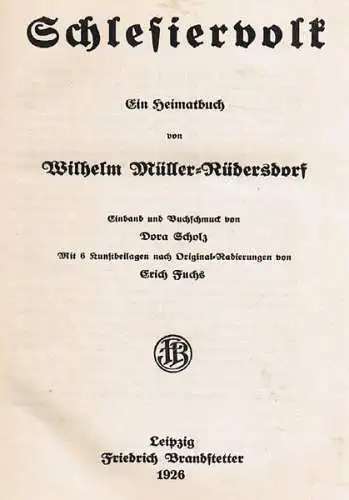 Schlesien Städte Landschaft Geschichte Kunst Handwerk Volkskunde Buch 1926