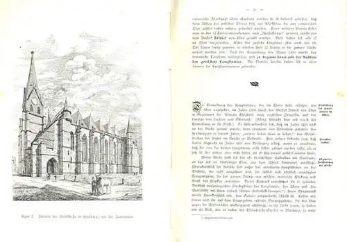 Hessen Wetterau Friedberg Stadtkirche Wiederherstellung Weihe Festschrift 1901