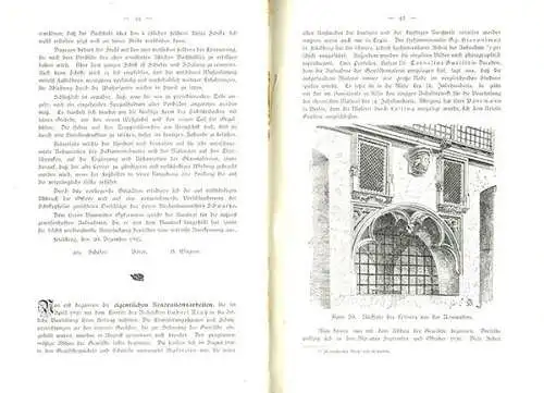 Hessen Wetterau Friedberg Stadtkirche Wiederherstellung Weihe Festschrift 1901