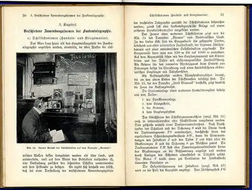 Deutsches Reich Nachrichten Technik Funk Telegrafen Betrieb Buch 1907