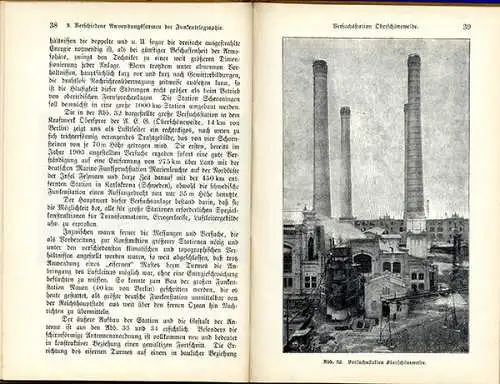 Deutsches Reich Nachrichten Technik Funk Telegrafen Betrieb Buch 1907