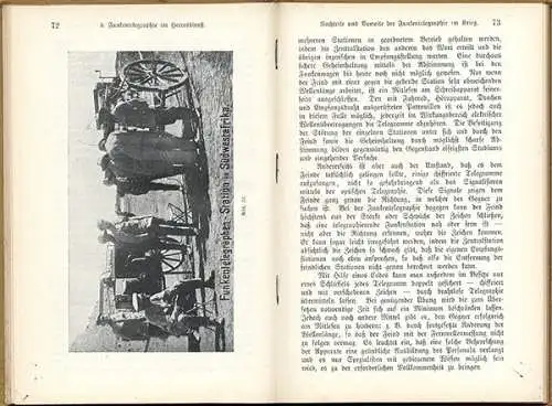 Deutsches Reich Nachrichten Technik Funk Telegrafen Betrieb Buch 1907