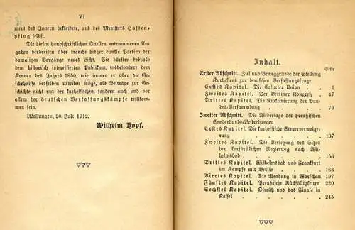 Preußen Kurhessen Deutscher Bund Politik Geschichte Erfurter Union Buch 1912