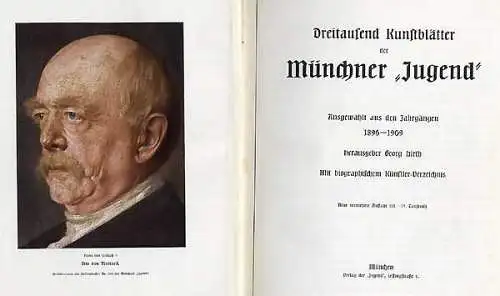 Kunst Grafik Jugendstil Münchner Jugend 3000 Kunstblätter Katalog Buch 1909