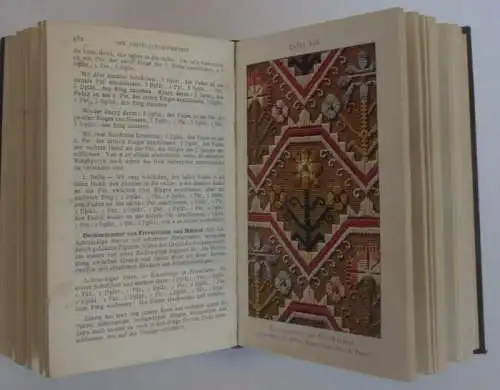 Frauen Textile Handarbeit Stricken Häkeln Sticken Spitze Knüpfen Buch 1900