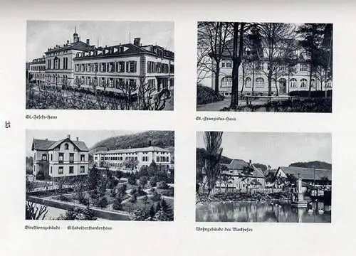 Baden Rheinfelden St. Josefs Anstalt Herten Mission Diakonie Festschrift 1933