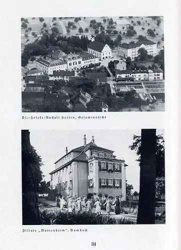 Baden Rheinfelden St. Josefs Anstalt Herten Mission Diakonie Festschrift 1933