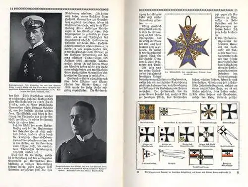 Kaiserreich Weltkrieg Orden Ehrenzeichen Eisernes Kreuz Geschichte Buch 1920