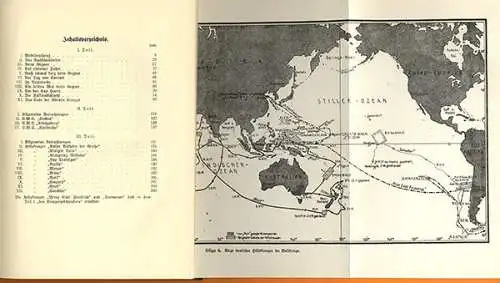 Weltkrieg Kaiserliche Marine Falkland Schlacht Kreuzer Emden Karlsruhe Buch 1931