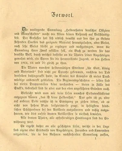 Heldentaten deutscher Offiziere Soldaten Feldzug 1866 Krieg 1870 Gedenkbuch 1890