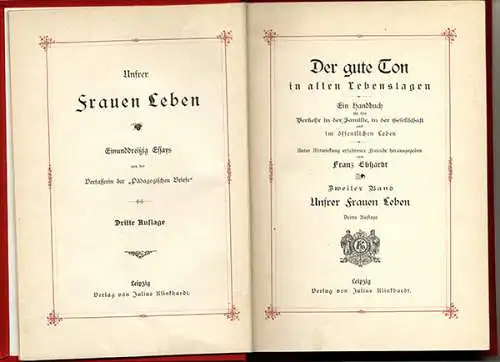 Deutsches Kaiserreich Mode Kultur Sitten Geschichte Frauen Damen Knigge 1891