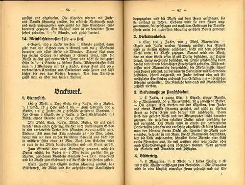 Hessen Darmstadt Alice Elenorenschule Haushalt Kochbuch Rezepte 1929