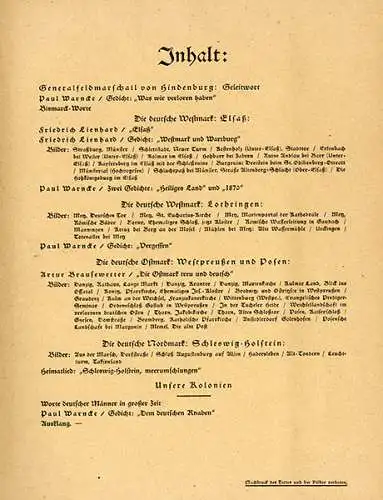 Deutschland Weltkrieg Versailler Vertrag Verlorene Gebiete Geraubtes Land 1920