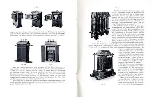 Elektrotechnik Transformatoren Bau Elektrizitäts Gesellschaft Alioth Basel 1908