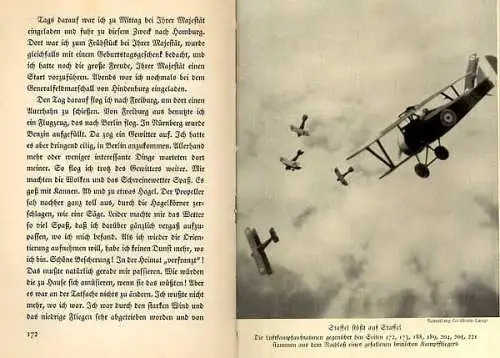 Weltkrieg Militär Luftfahrt Jagdflieger Richthofen rote Baron Gedenkbuch 1933