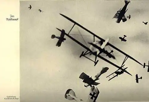 Weltkrieg Militär Luftfahrt Jagdflieger Richthofen rote Baron Gedenkbuch 1933