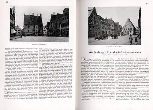 Bayern 900 Jahre Weißenburg Stadt Geschichte Kunst Wirtschaft Festschrift 1929