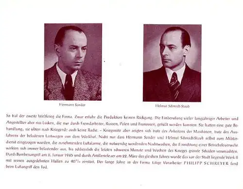 Rhein Pfalz Speyer 100 Jahre Emil Holtzmann Öl Papier Fabrik Festschrift 1952