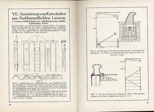 Rhein Westfalen Dortmund Stahl Industrie Larssen Bohlen Wände Handbuch 1938