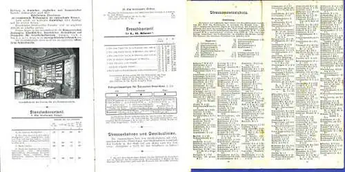 Niedersachsen Hannover Stadt Geschichte alter Reiseführer Stadtplan 1905