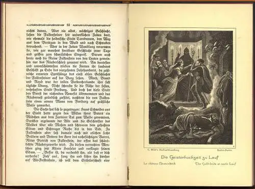 Rhein Baden Schwarzwald Heimat Sagen Märchen Buch 1904