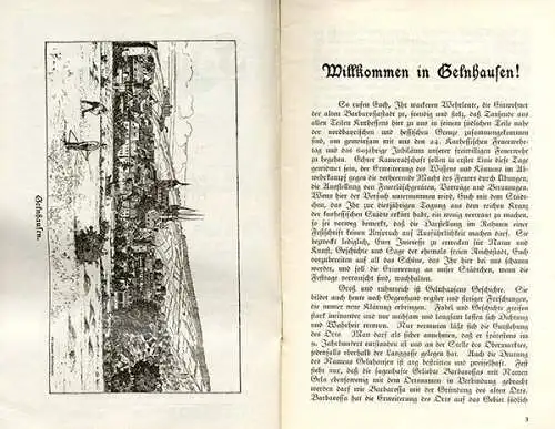 Hessen Stadt Gelnhausen 60 Jahre freiwillige Feuerwehr und 24. Feuerwehrtag 1929