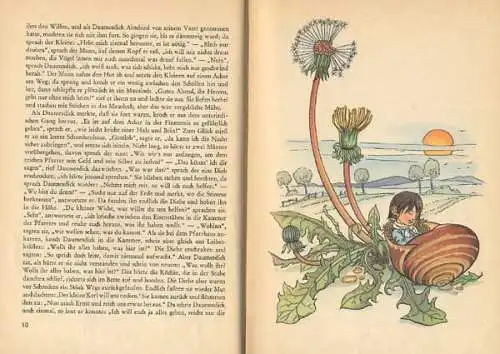 Brüder Grimm Märchen Buch Kunst Grafik illustriert von Ruth Koser Michaelis 1954