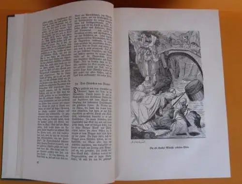 Deutschland Rhein Hessen Sachsen Böhmen Bayern Deutsches Sagen Buch 1930