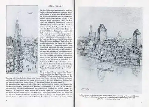 Frankreich Deutsches Elsaß Landschaft Geschichte Heimat Volkskunde Buch 1941