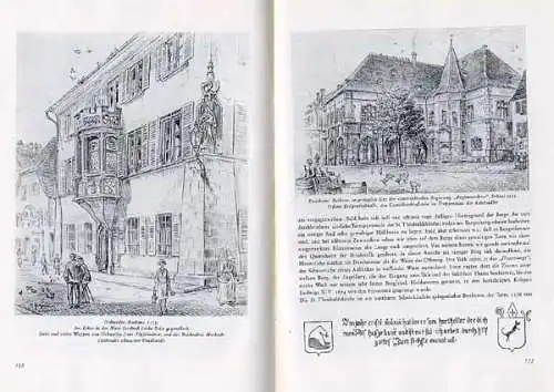 Frankreich Deutsches Elsaß Landschaft Geschichte Heimat Volkskunde Buch 1941