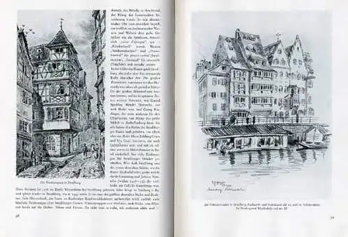 Frankreich Deutsches Elsaß Landschaft Geschichte Heimat Volkskunde Buch 1941