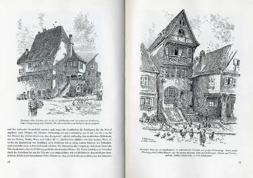 Frankreich Deutsches Elsaß Landschaft Geschichte Heimat Volkskunde Buch 1941