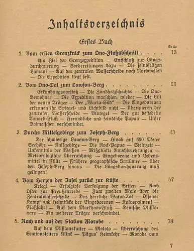 Deutsche Kolonien Südsee Neuguinea Kannibalen Hauptmann Detzner Buch 1924