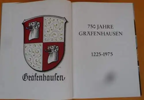 Hessen Darmstadt Weiterstadt 750 Jahre Gräfenhausen Geschichte Chronik 1975