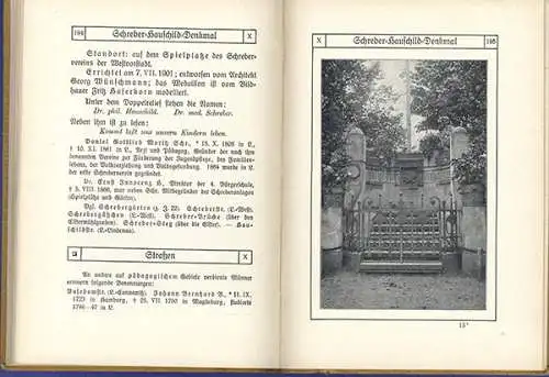 Sachsen Leipzig Stadt Geschichte Denkmäler Steine Brunnen Tafeln Buch 1910