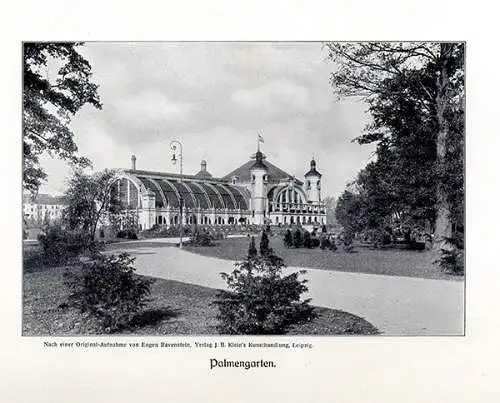 Sachsen Messestadt Leipzig Gericht Börse Bahnhof Rathaus Foto Bilderalbum 1904