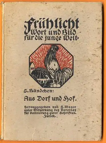 Buchkunst Druck Grafik Jugendstil Oberrhein Schweiz Erzählungen Verse Jugendbuch